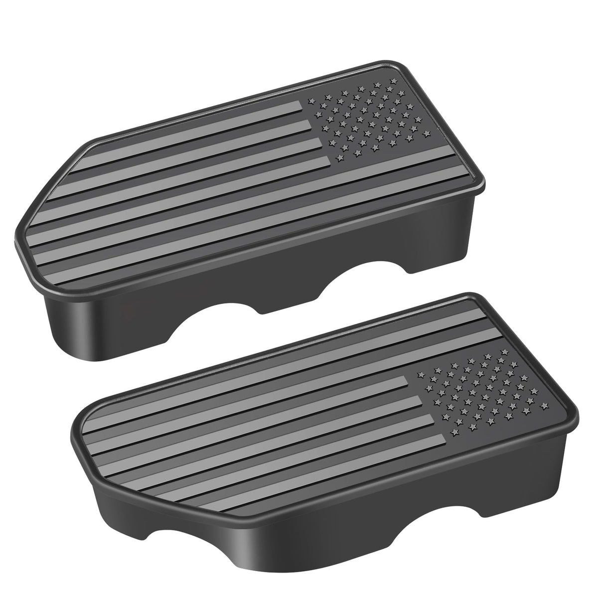HHLOU bed rail stake pocket cover left hole provides weather-resistant fit.