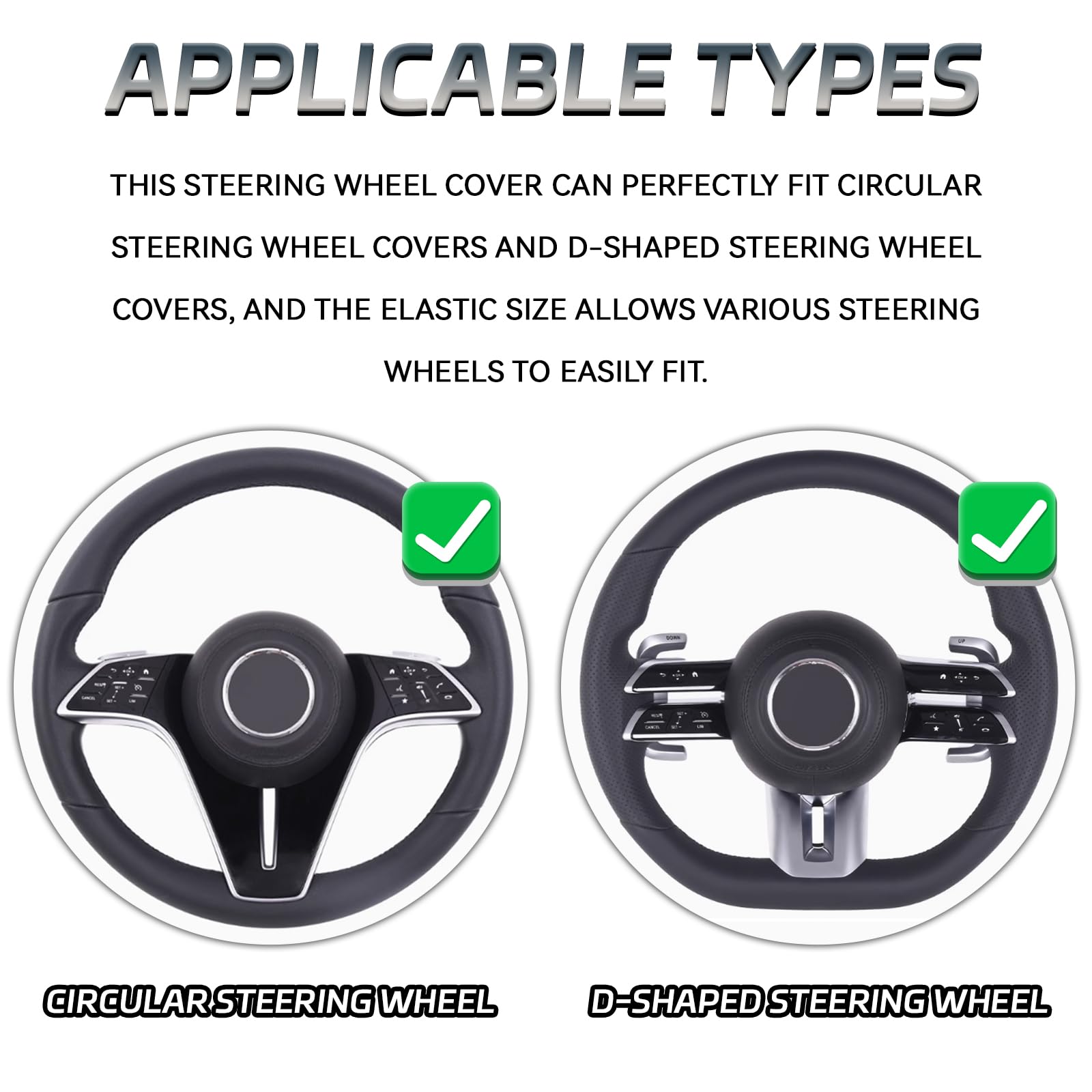 HHZL universal-fit wheel accessory enhances interior look while protecting the original wheel