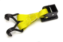 Hi-Lift LM-100 Lift-Mate wheel lift enables direct lifting with rubber protection pads.