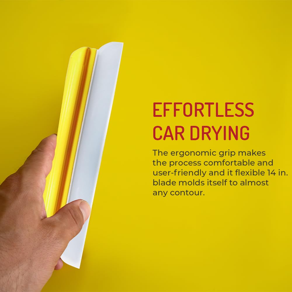 HI-TECH versatile tool ideal for cars, windows, countertops, and showers.