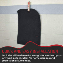HI-TECH clamps hold all mat types firmly, including rubber and all-weather mats