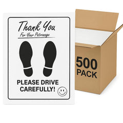 Hi-Tech disposable paper car floor mats pack protects interiors in busy shops.