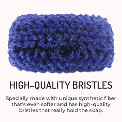 Flow-through and dip-use brush ready for water and bucket washes