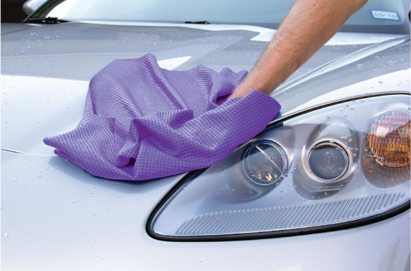 HI-TECH Magna Shine Water Demon towel is gentle on delicate finishes