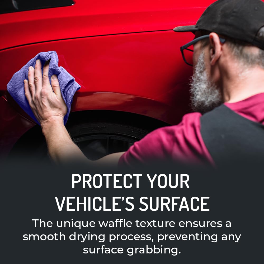 HI-TECH Magna Shine Water Demon towel is durable and mildew resistant