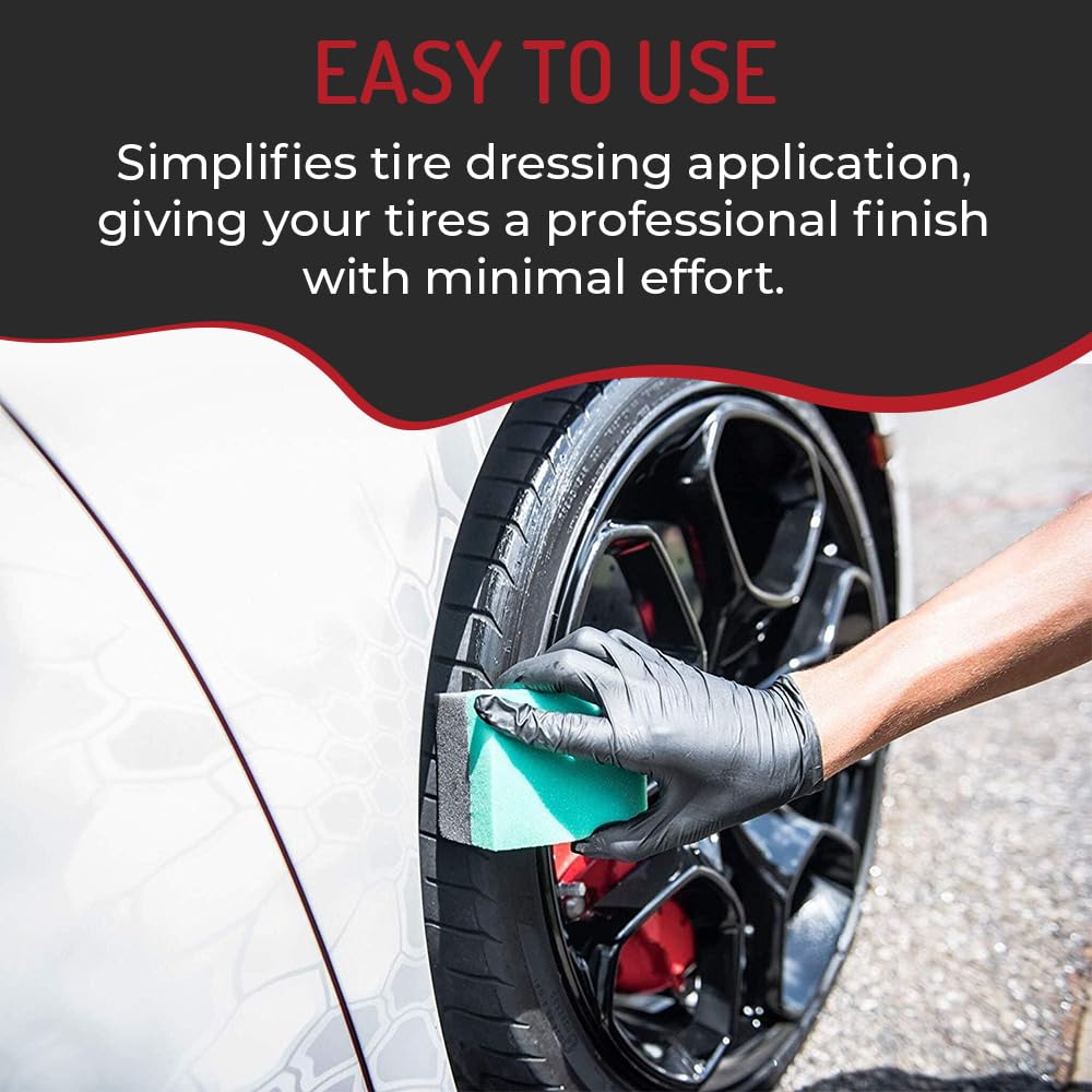 Hi-Tech Tire Dressing Applicator easy-to-use tool speeds up tire detailing