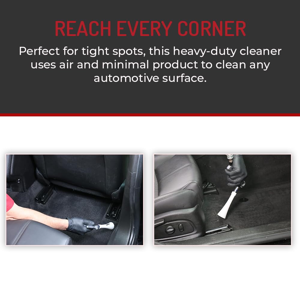 HI-TECH Vortex II reduces solution waste while covering large areas efficiently.