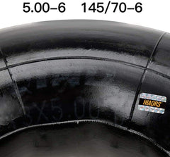 HIAORS 13x5-00-6 inner tube with bent valve for go-karts and mini bikes