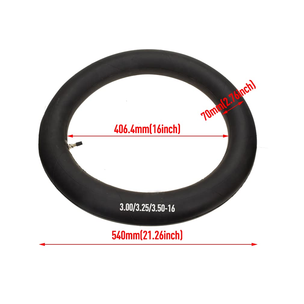 HIAORS 90-100-16 tube compatibility across multiple dirt bikes and pit bikes.