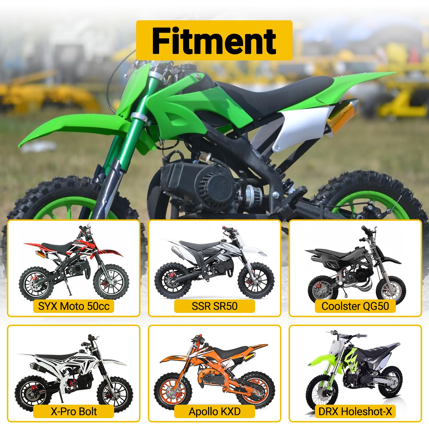 HIAORS Holeshot DRX-50 pull starter with strong aluminum alloy