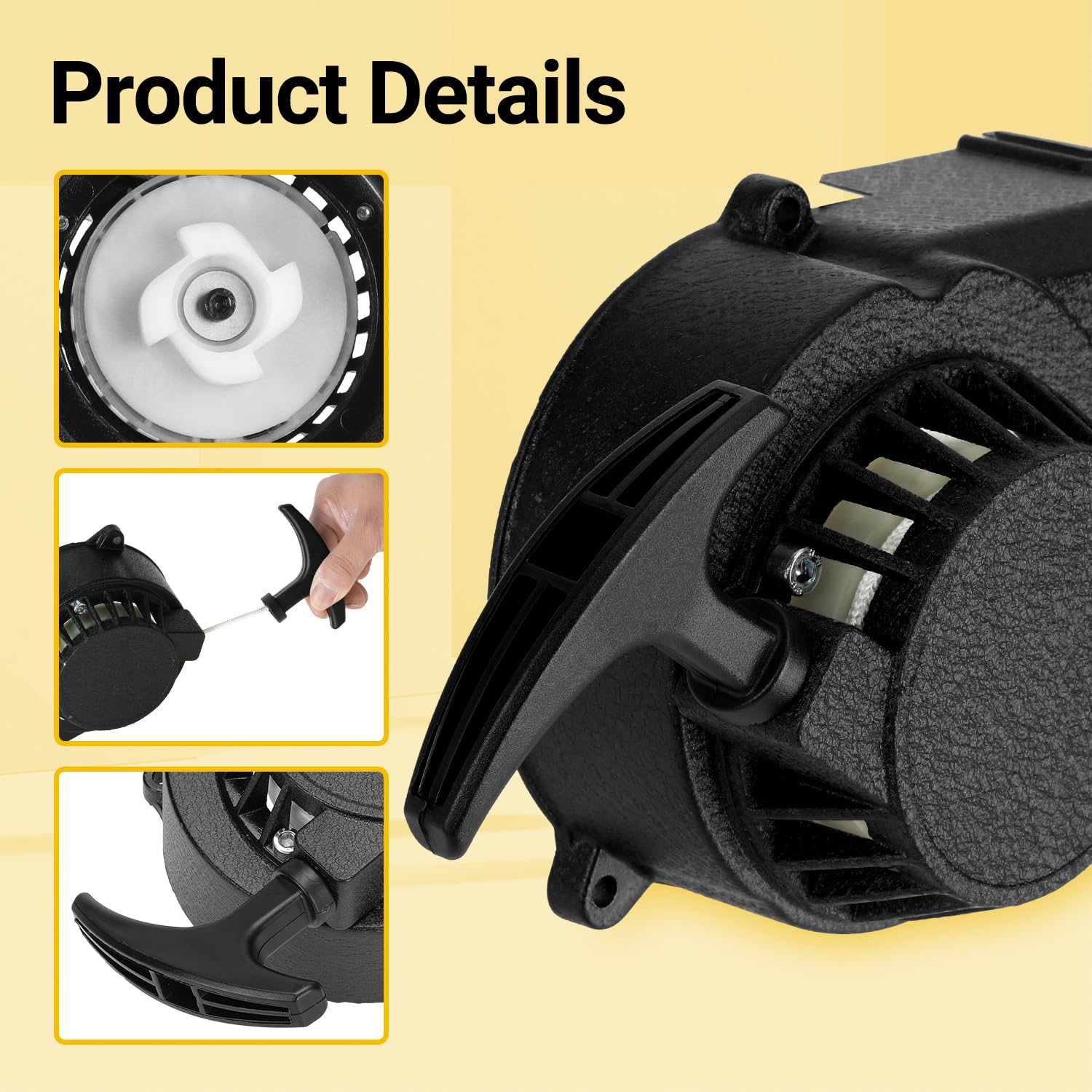 HIAORS Kayo KT50 compatible pull start for quick crank