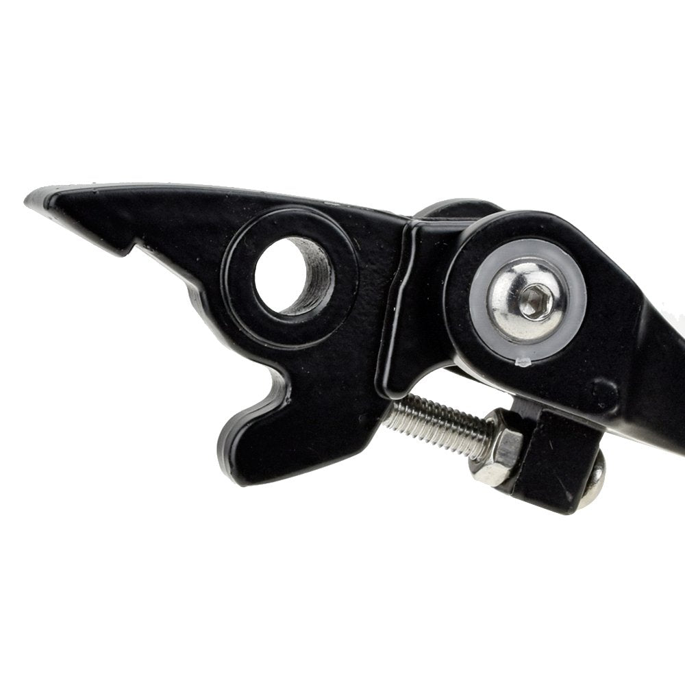 Black chrome brake lever assembly from HIAORS for durable control.