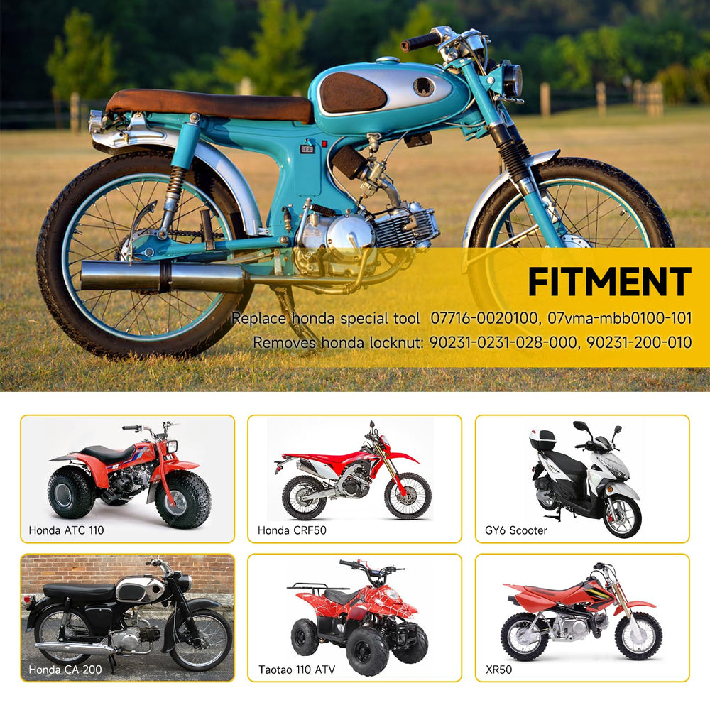 HIAORS brand logo displayed on durable motorcycle tools