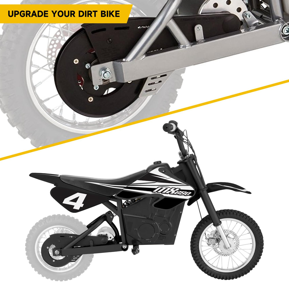 HIAORS chain plate guide for Razor MX500 prevents derailment during rough rides