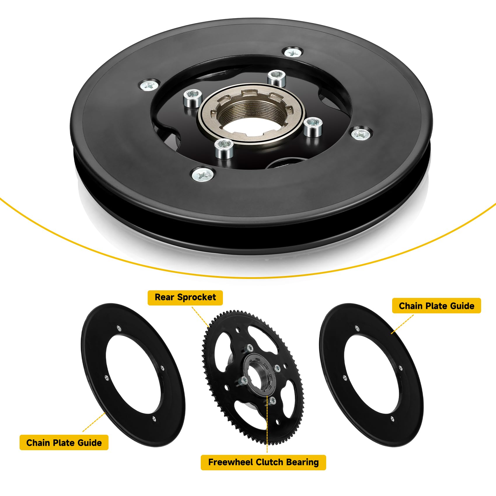 HIAORS eight master links simplify chain maintenance on Razor upgrades