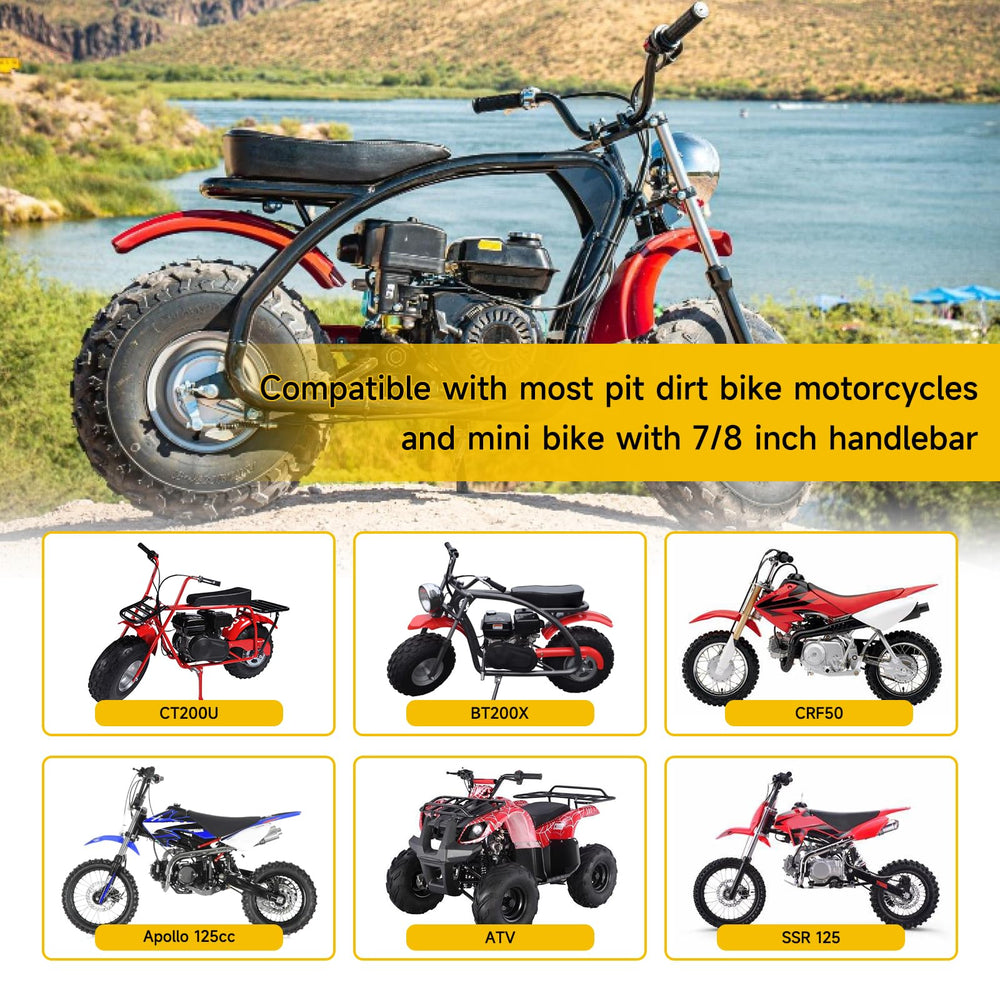 HIAORS motorcycle cruise assist for comfortable riding on compatible mini bikes