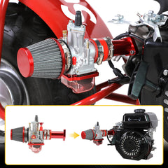 HIAORS PWK24 carburetor anodic finish resists corrosion and heat