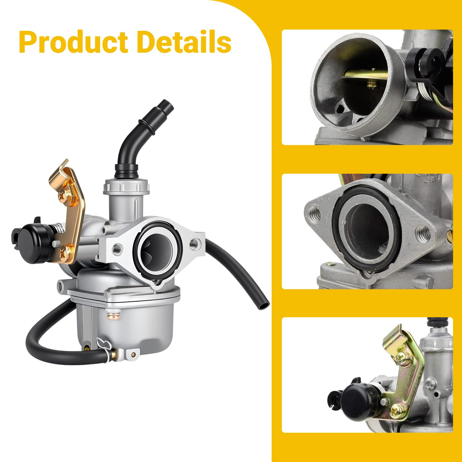 HIAORS PZ19 carburetor compatible with TaoTao Coolster line expands project options.
