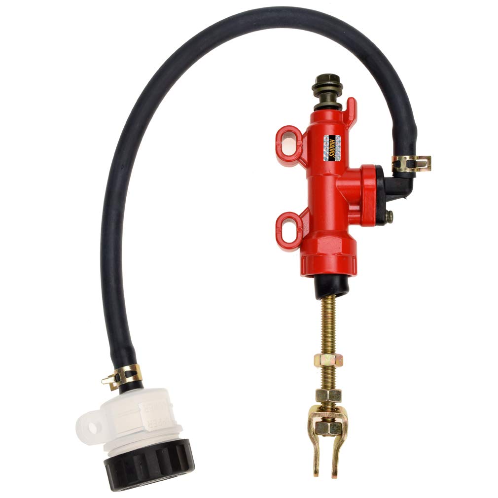 HIAORS rear brake master cylinder reservoir for Yerf Dog GX150, reliable setup