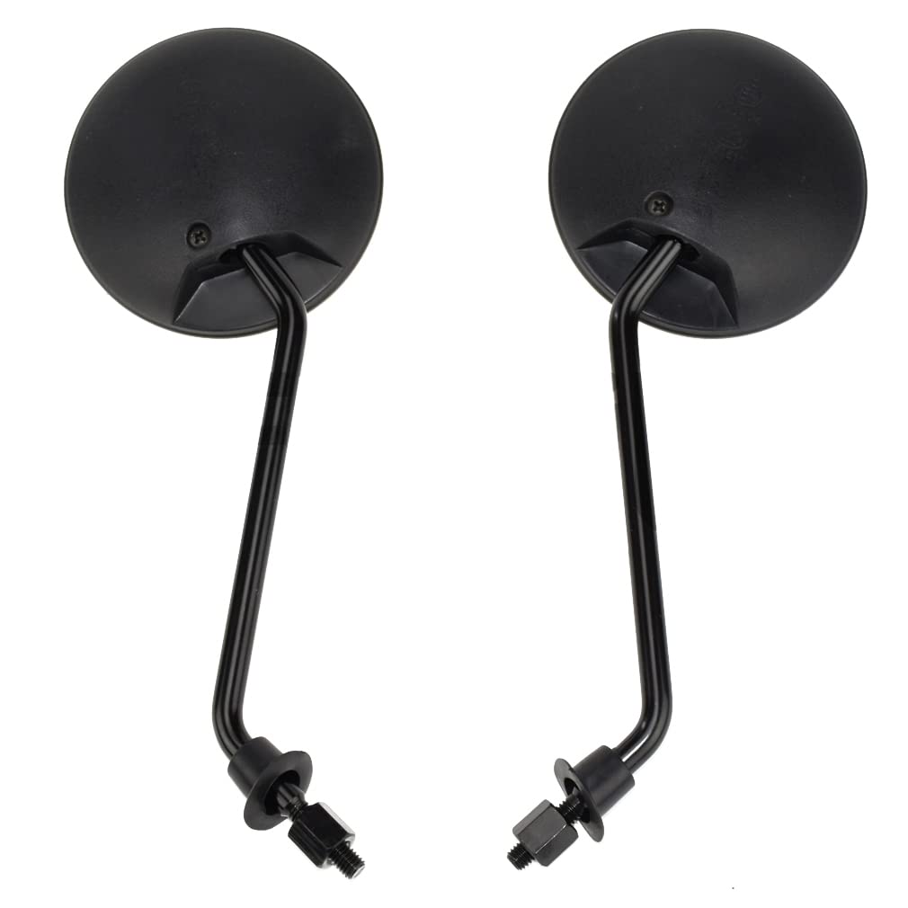HIAORS rearview mirror has a sturdy bracket that stays put on rough roads.