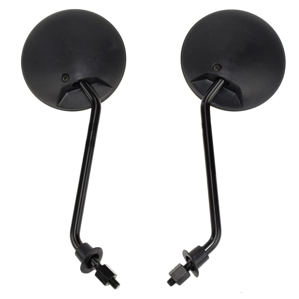 HIAORS rearview mirror has a sturdy bracket that stays put on rough roads.