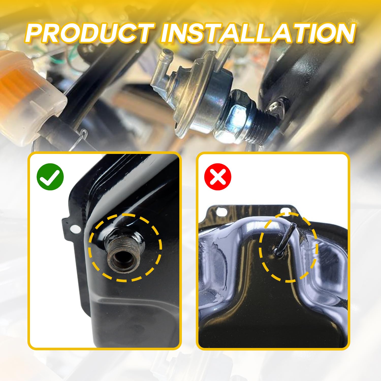 HIAORS rubber fuel line resists deformation for reliable flow.