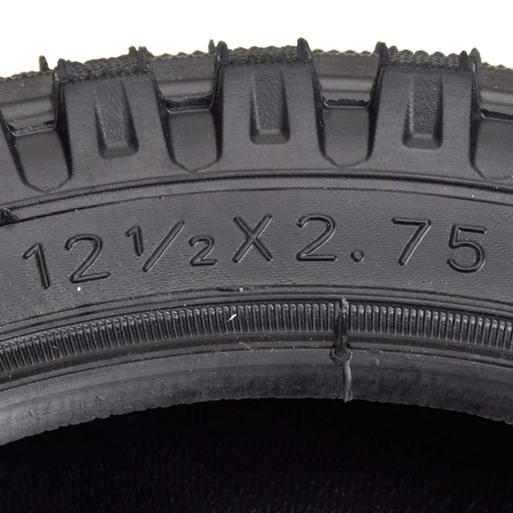 HIAORS tire and inner tube for EZIP-750 providing consistent inflation and ride comfort