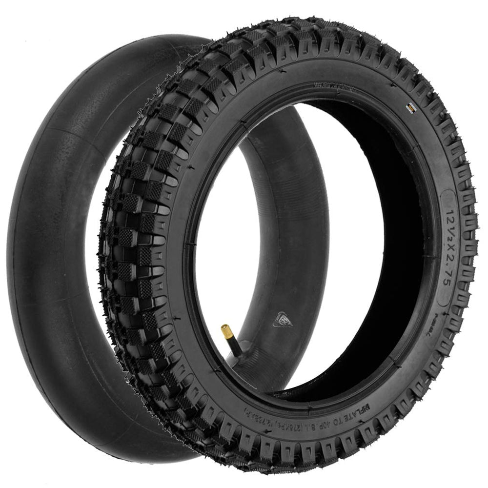 HIAORS tire and inner tube for Razor MX350 with sturdy tread for smooth rides