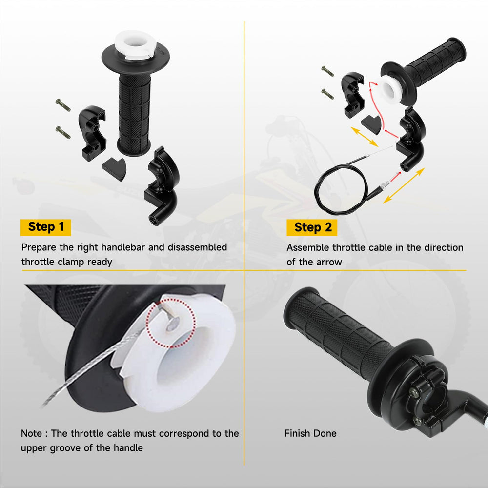 HIAORS wrench and six ties included for quick installation