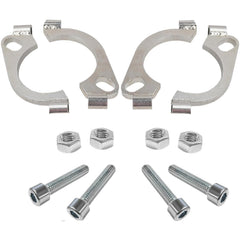 HiBuyer 2-pack split flange kit for 2.25 inch exhaust, rust resistant.