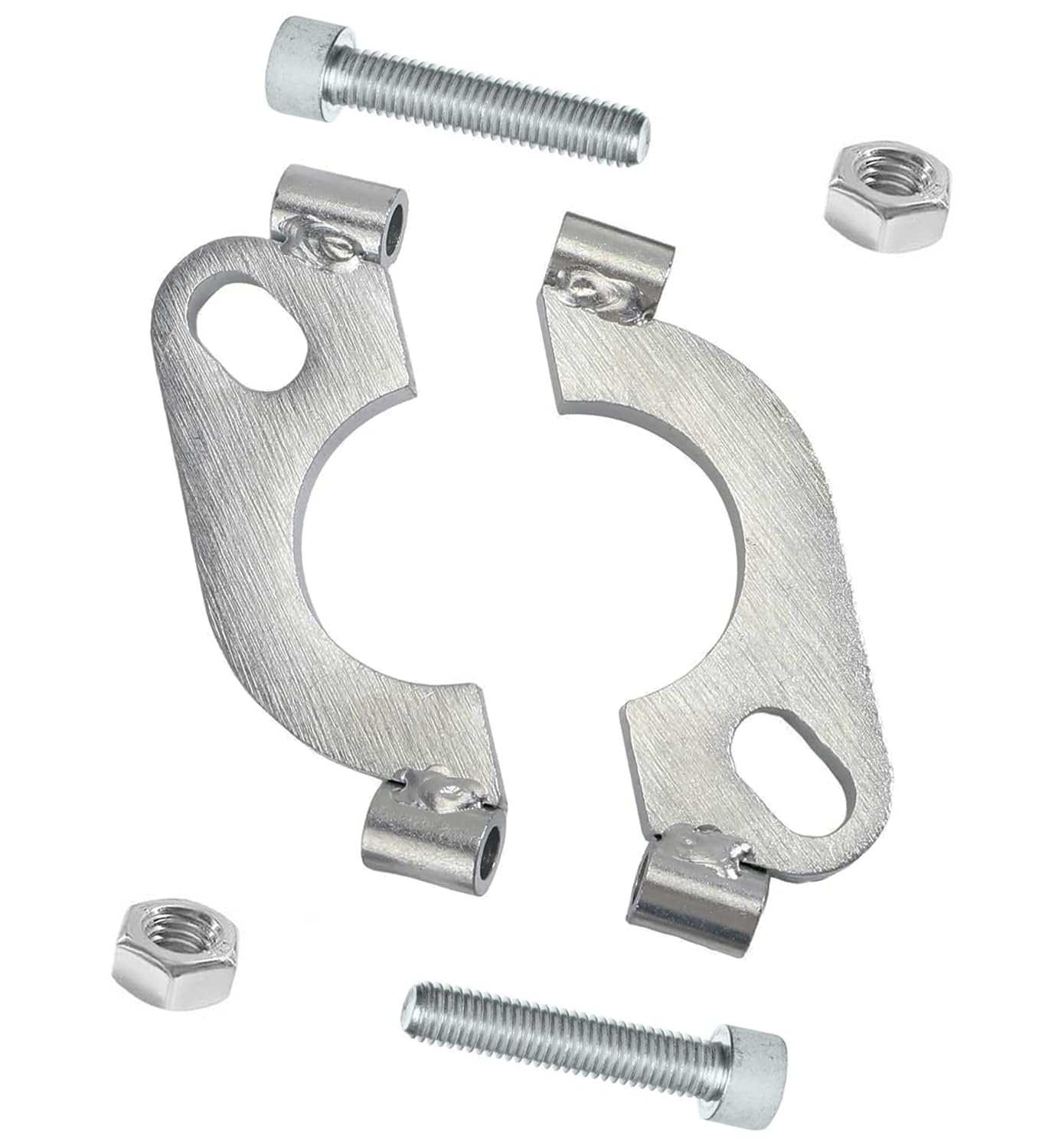 HiBuyer corrosion-resistant flange kit suitable for car and motorcycle exhausts.
