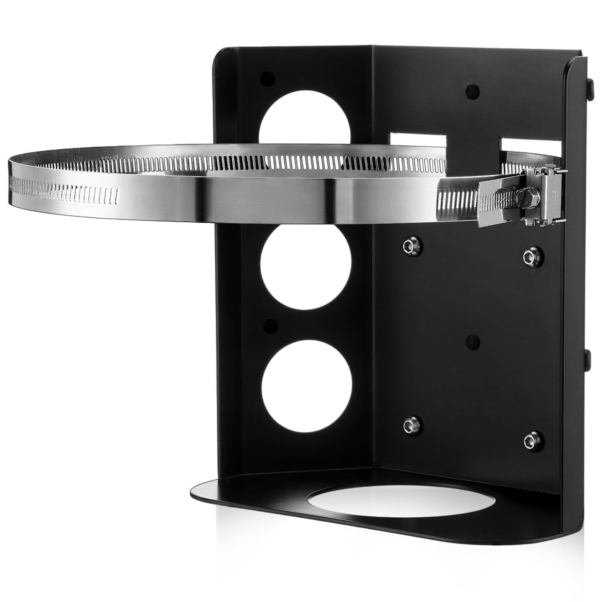 Hicarer 5 lb propane tank mounting bracket for compact vehicle storage