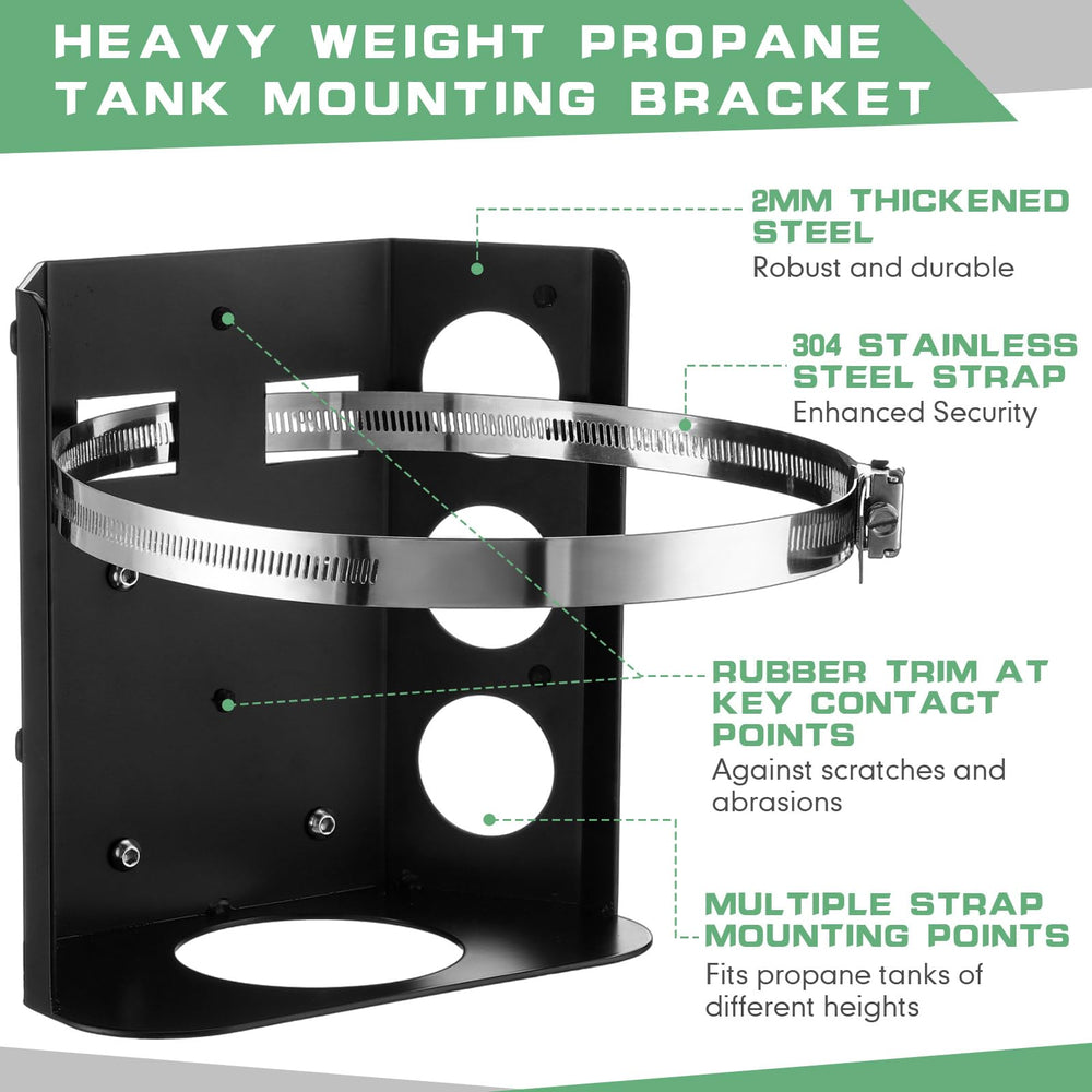 Hicarer durable corrosion resistant bracket for outdoor use