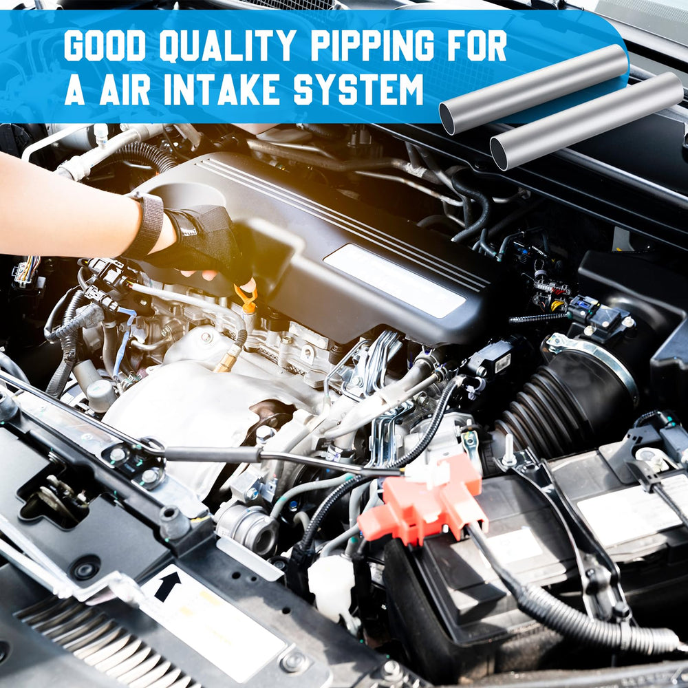 Hicarer two-piece straight pipe set provides ready replacements