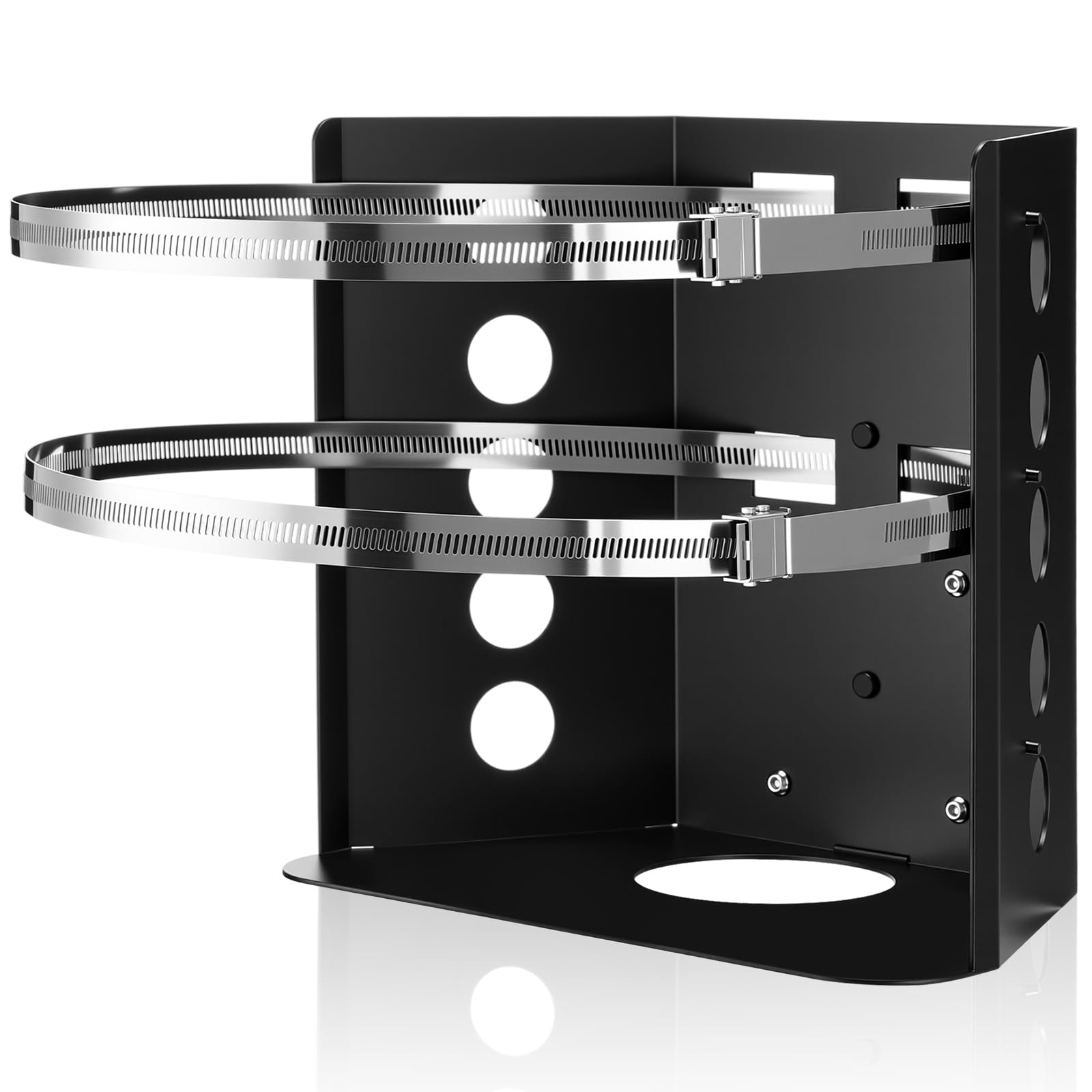 Hicarer compact-size mounting bracket keeps propane secure in your vehicle.