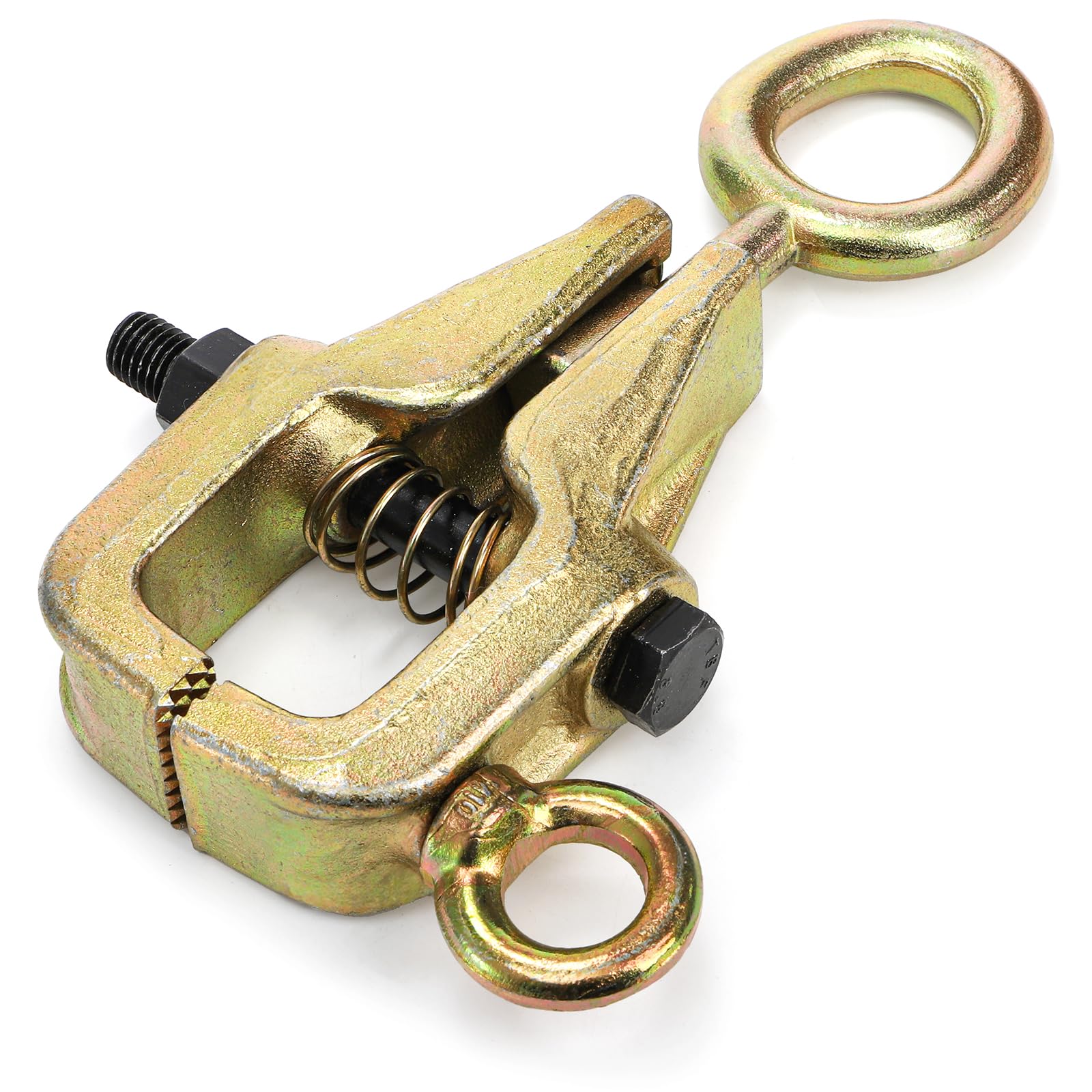 Hiceeden two-way auto body clamp offers versatile top and straight pulling for repairs.