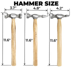 Hiceeden pick and finish hammer designed for precise shaping and trimming dents.