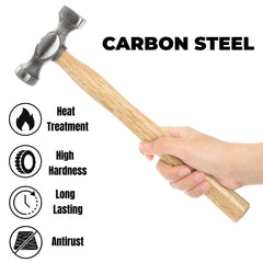 Hiceeden reverse-curve hammer reaches curved panels with control.