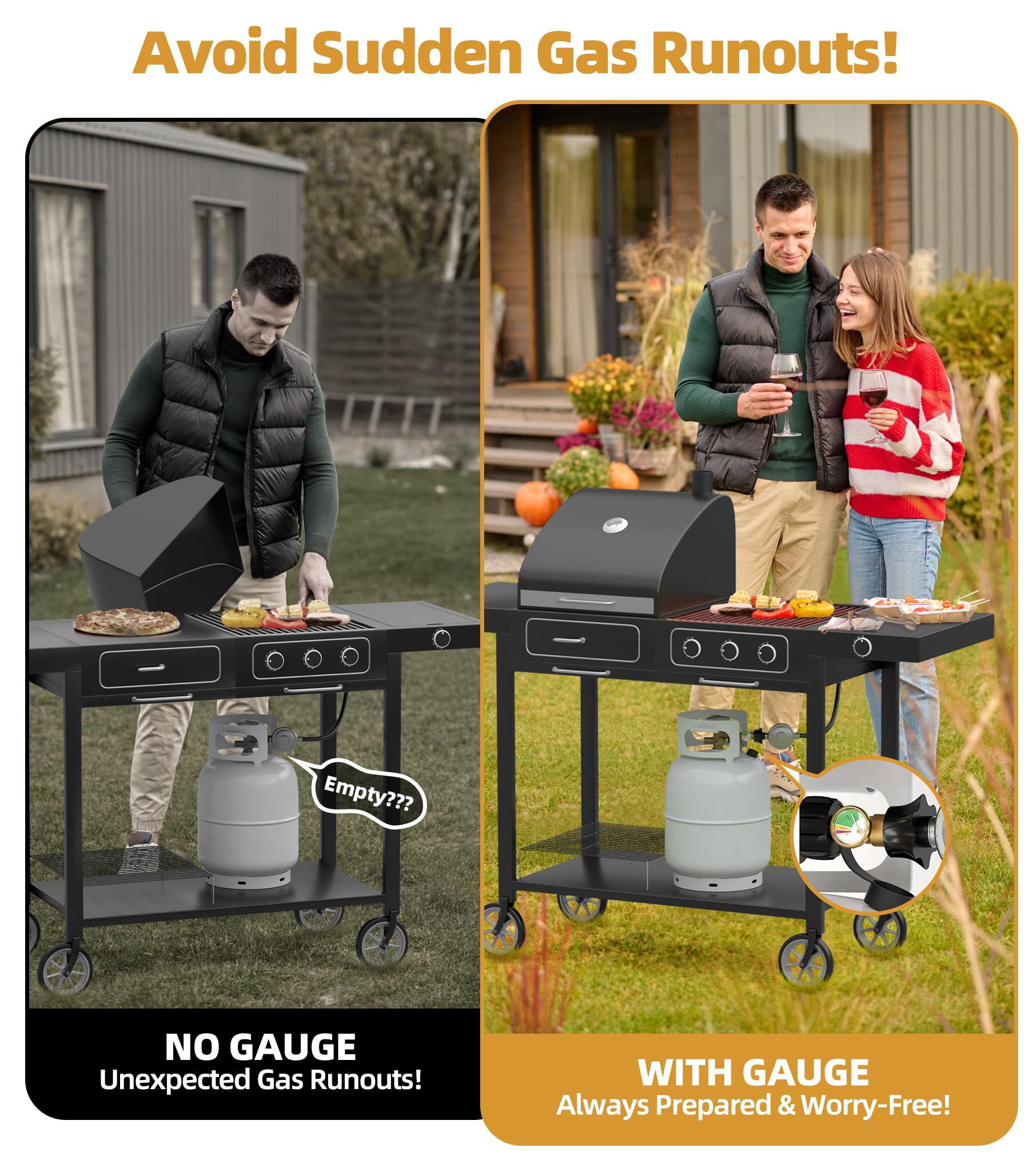 HICOOI quick-pressure readout helps plan trips and cookouts.