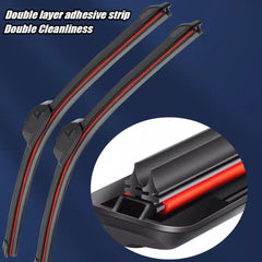 HIDOFILT rear 26-inch blade close-up shows sturdy support for large windows