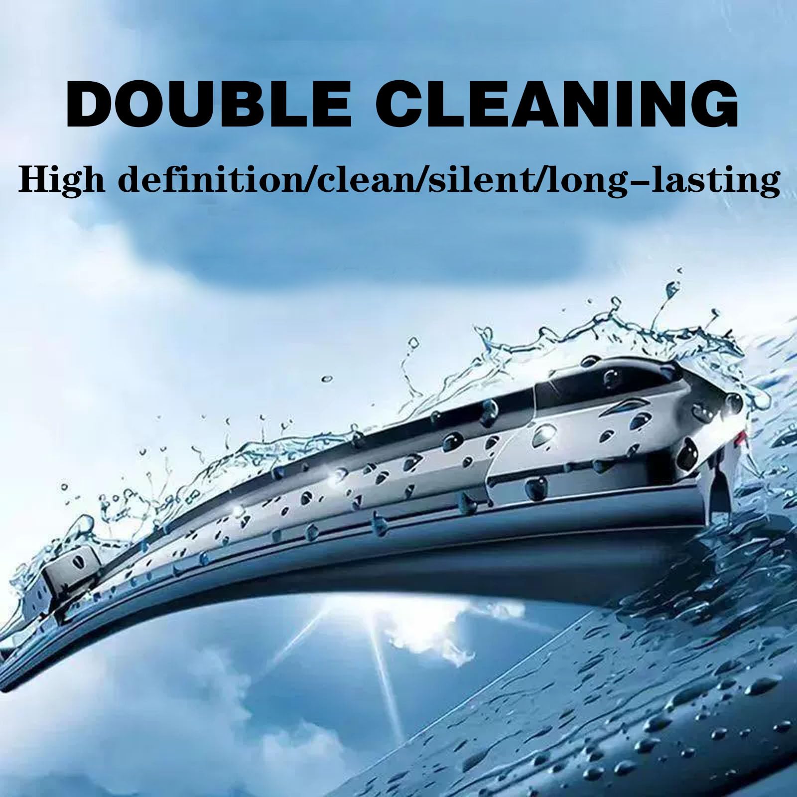 HIDOFILT silent design reduces wind noise and wiper contact sounds.