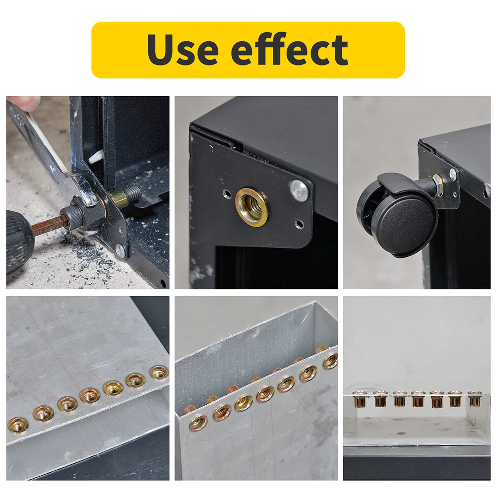 HIFESON rivet nut kit with mandrels for versatile sizes