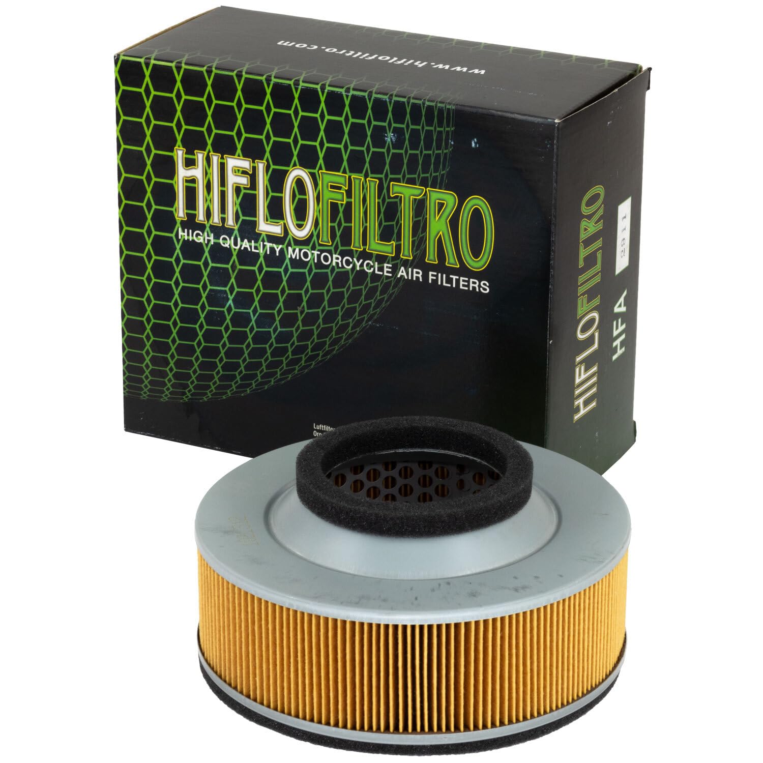 Hiflofiltro HFA2911 direct-fit air filter; seamless replacement for factory performance.