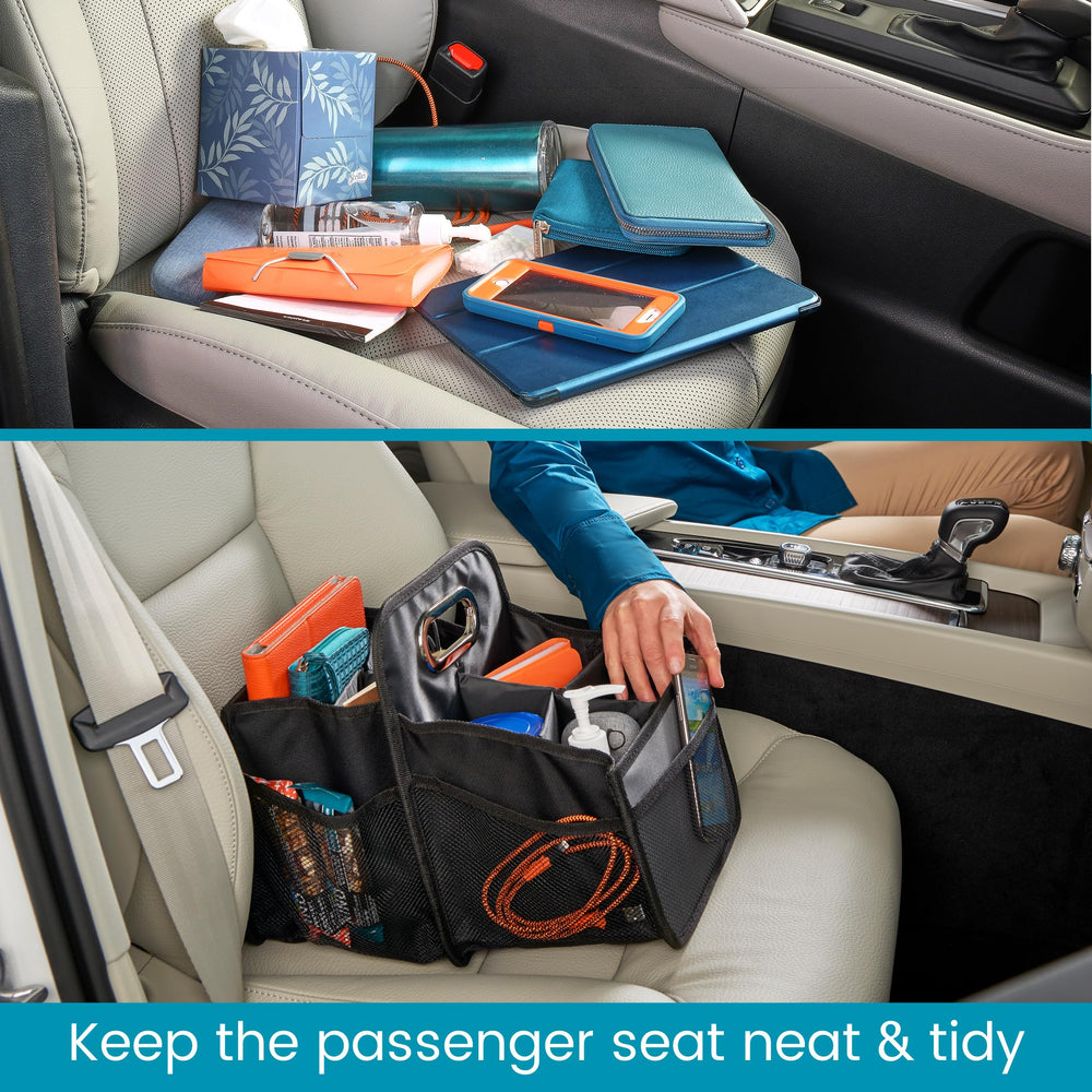 High Road car caddy fold-flat design for compact storage when not in use
