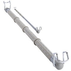 High Road car clothes hanger bar extended to 60 inches for versatile vehicle fit