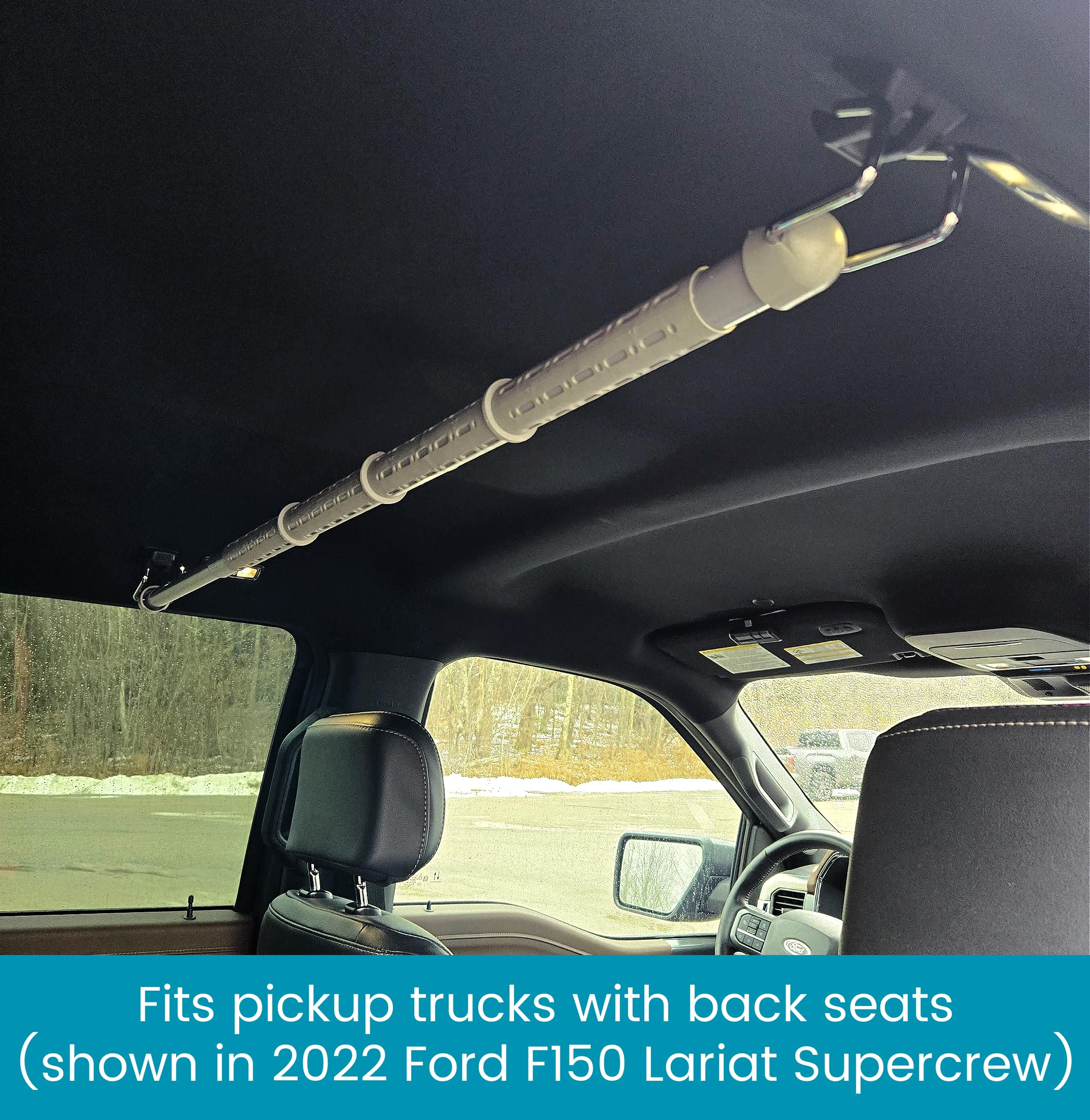 High Road car hanger bar fits sedans, SUVs, and trucks
