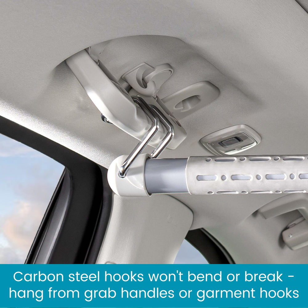 High Road bar features rubber grip sleeve to prevent slipping