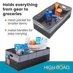 High Road CargoCube leakproof lining protects carpets during spills.