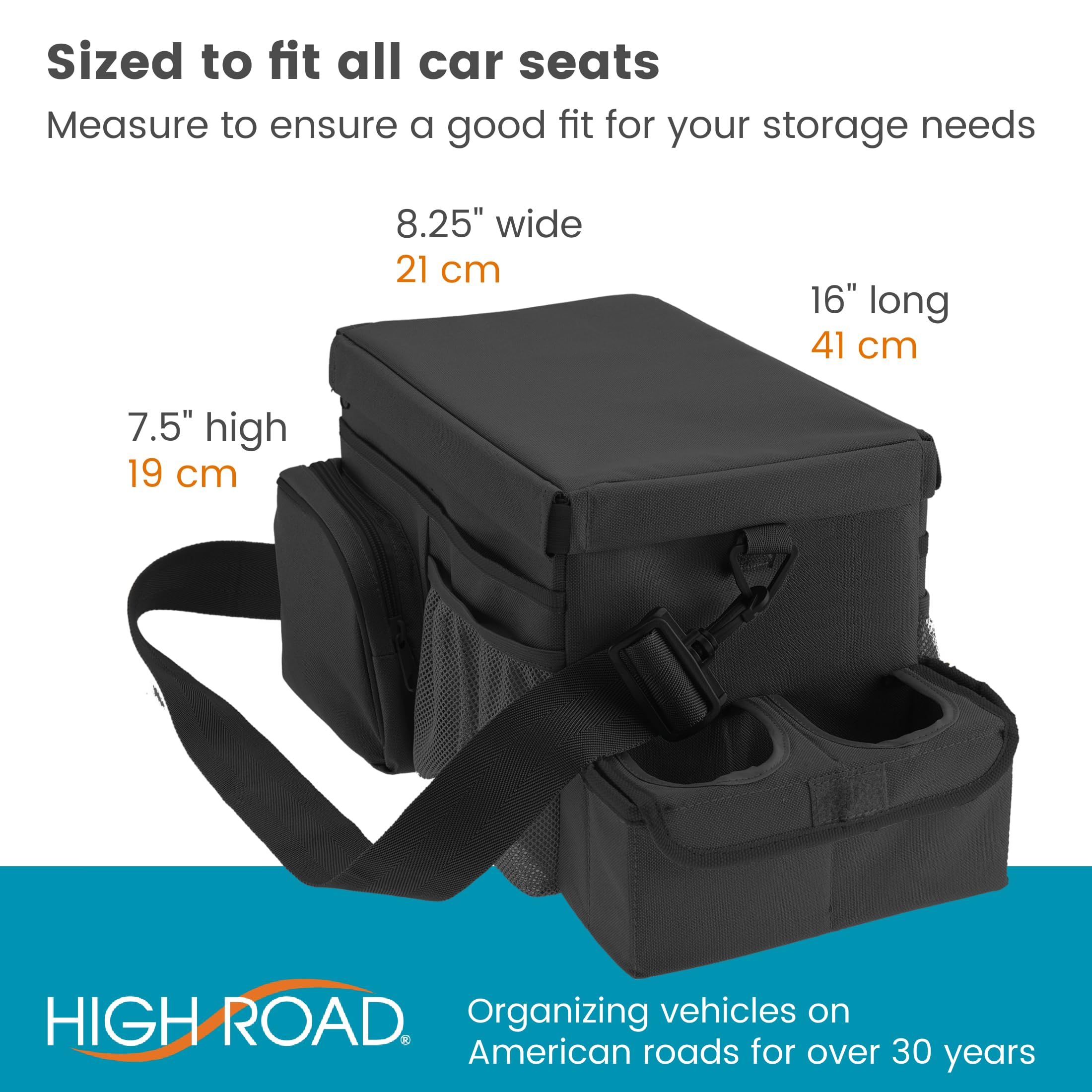 High Road CarHop compact dimensions show a stable, space-saving design for cars.