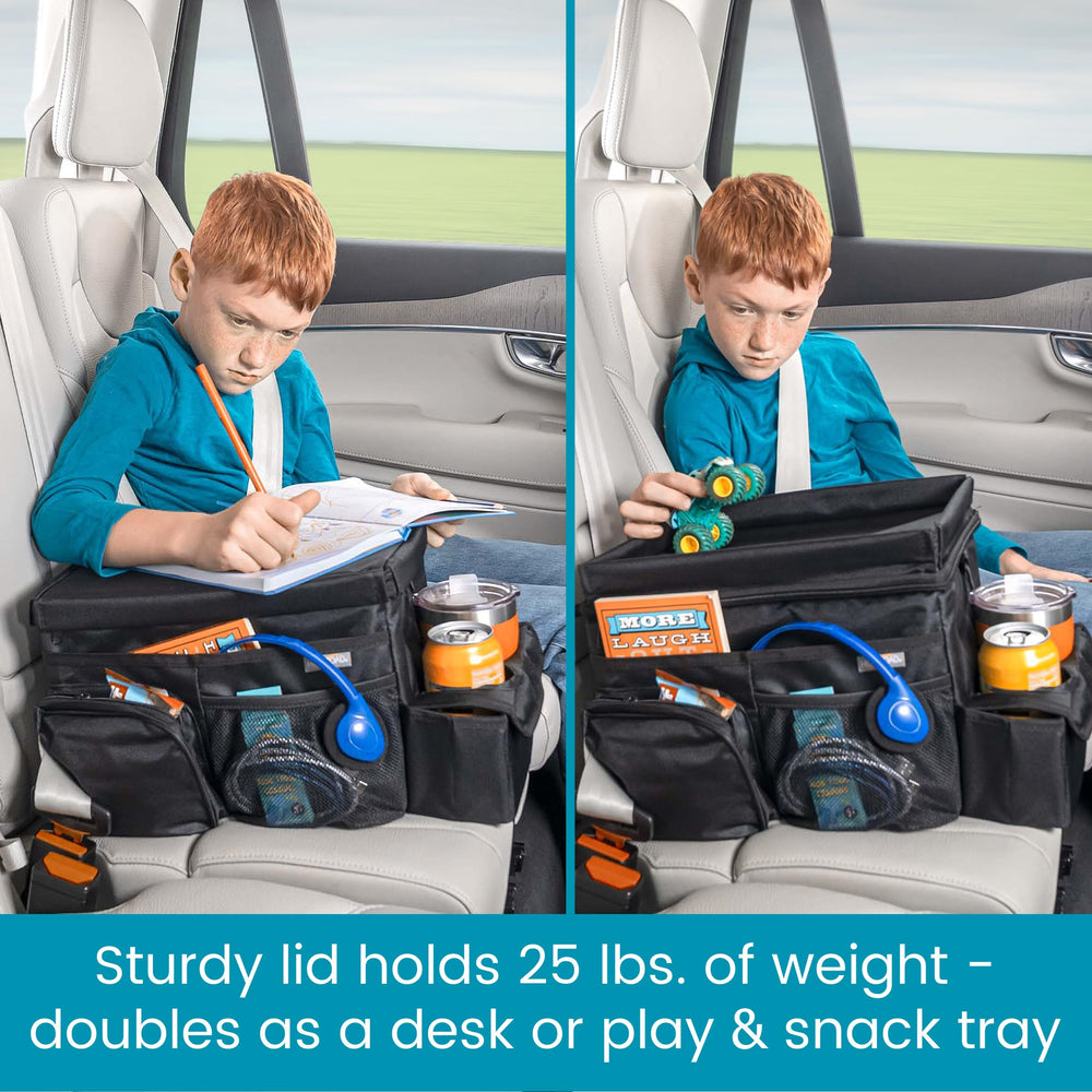 High Road CarHop three-way configuration adapts for backseat, front seat, or work use.